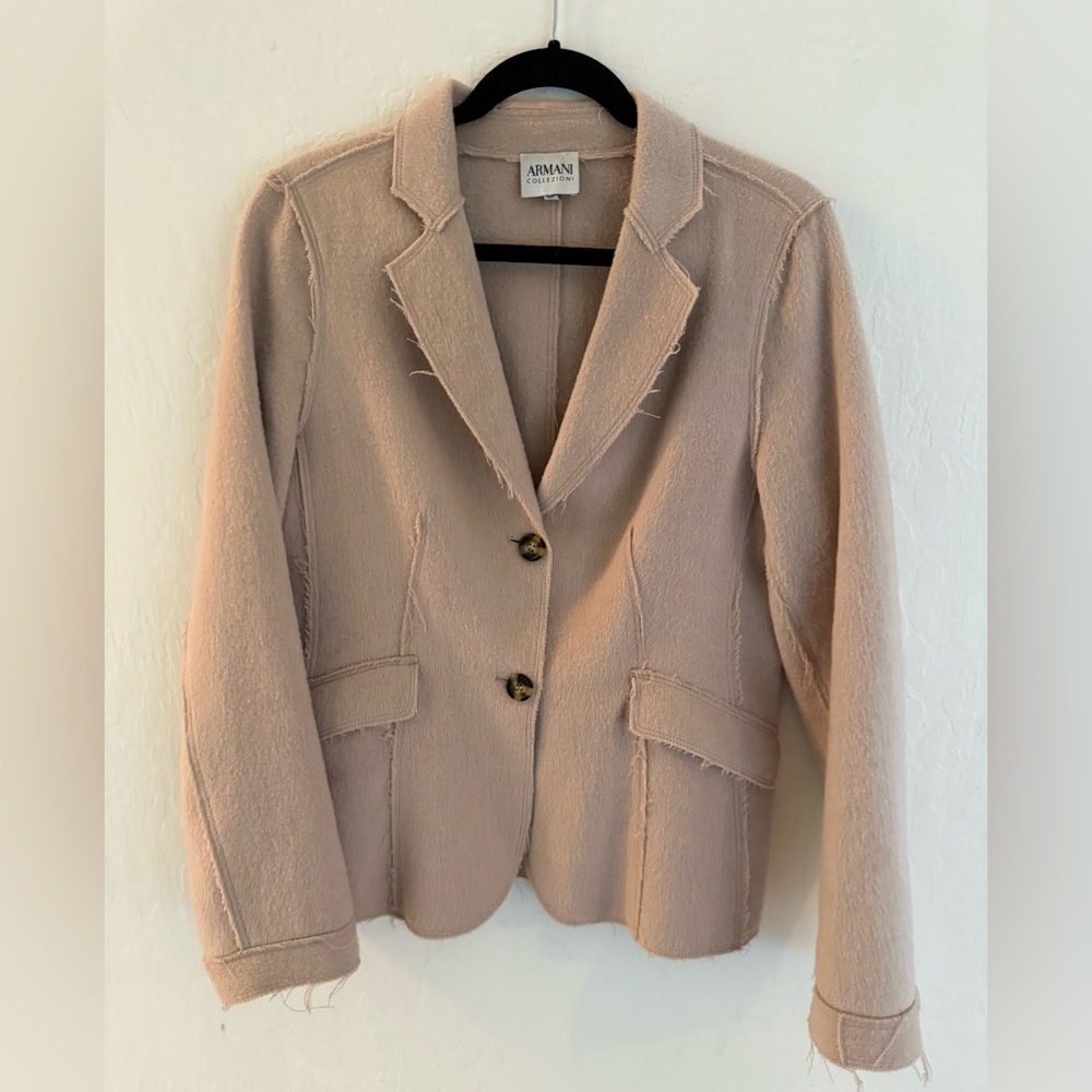 Armani Collezioni Beige Blazer